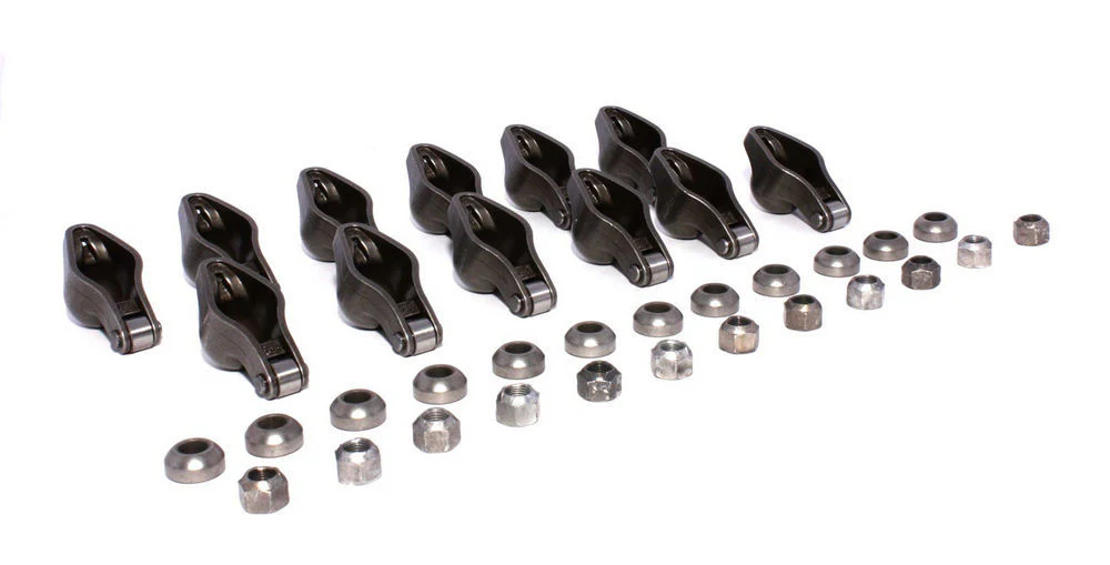 Comp Cams 1412-12 SBC Mag-Roller Rocker Arms 3/8 Stud/1.52 Ratio