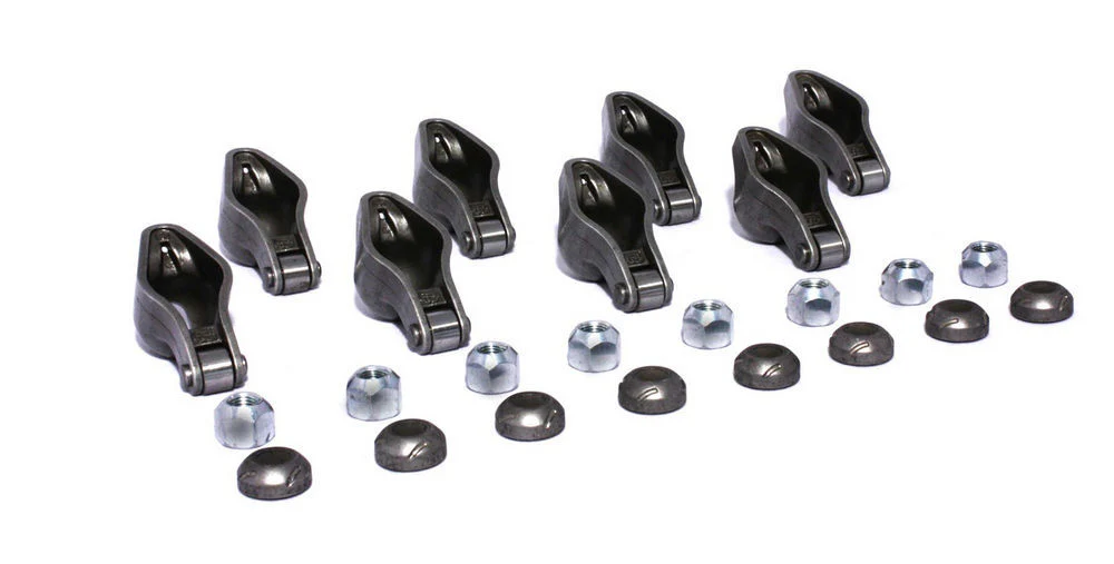 Comp Cams 1416-8 SBC Magnum Roller Rocker Arms 1.6 Ratio 3/8 Stud