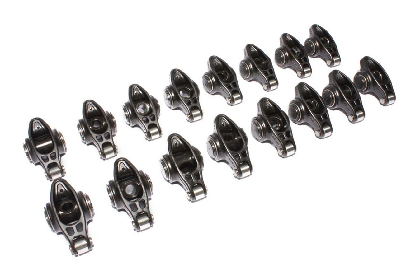 Comp Cams 1617-16 SBC Rocker Arm Set - 1.52 Ratio 3/8 Stud