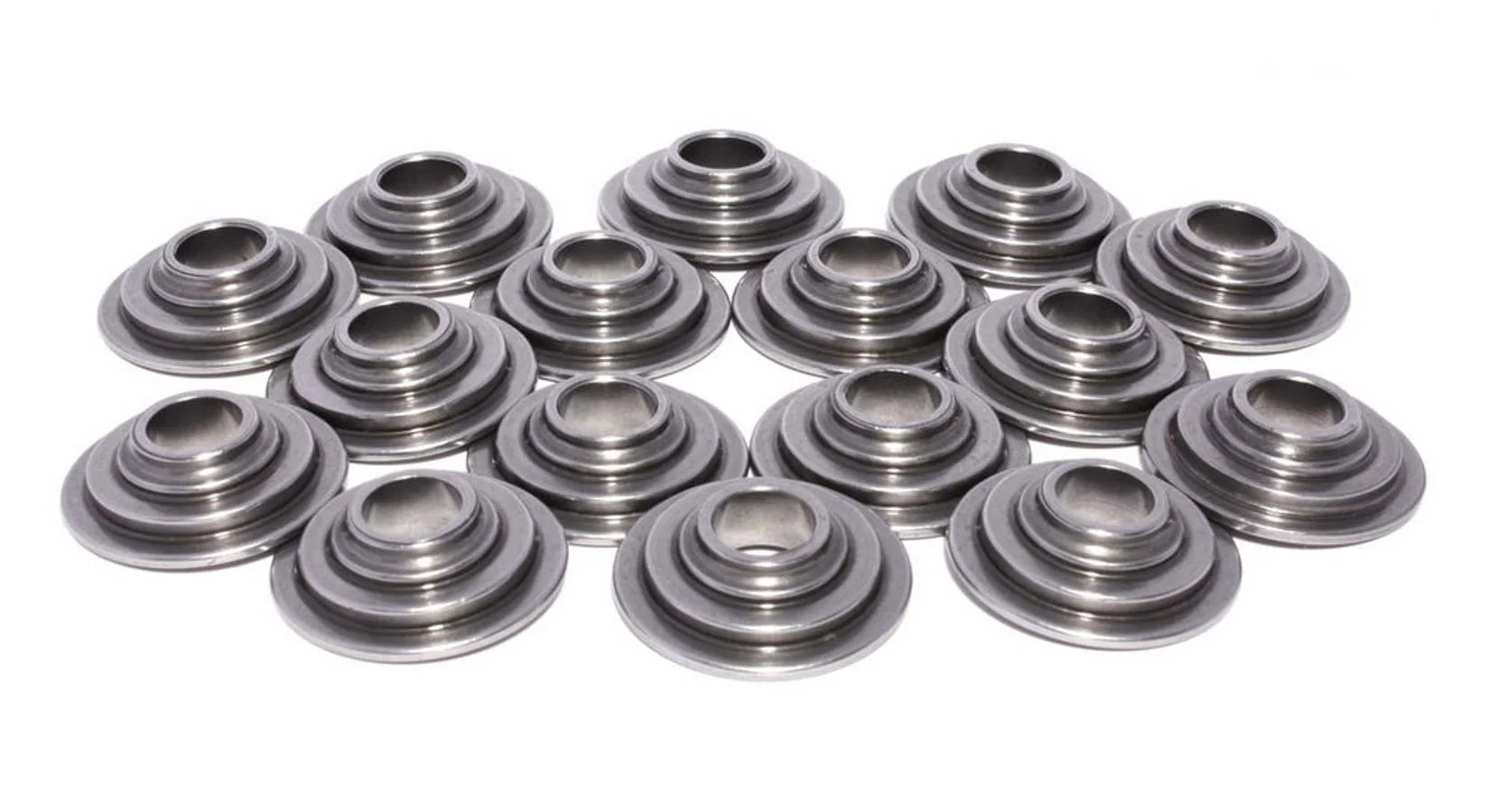Comp Cams 1750-16 Valve Spring Retainers - L/W Tool Steel 10 Degree