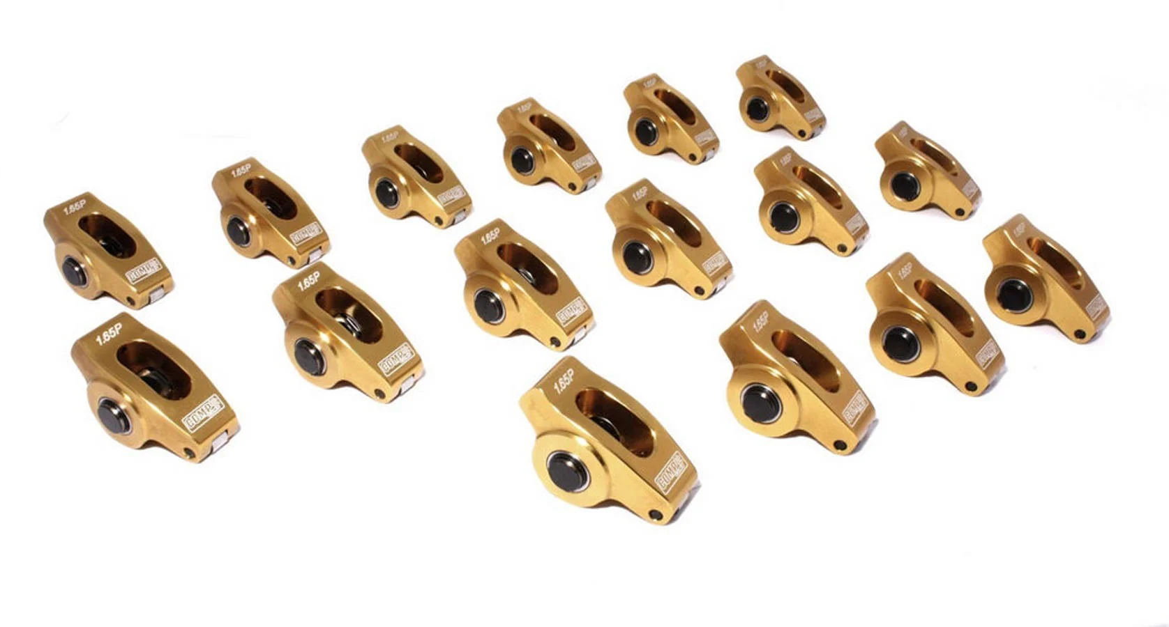 Comp Cams 19061-16 Pontiac U/G Rocker Arms 7/16 Stud/1.65 Ratio