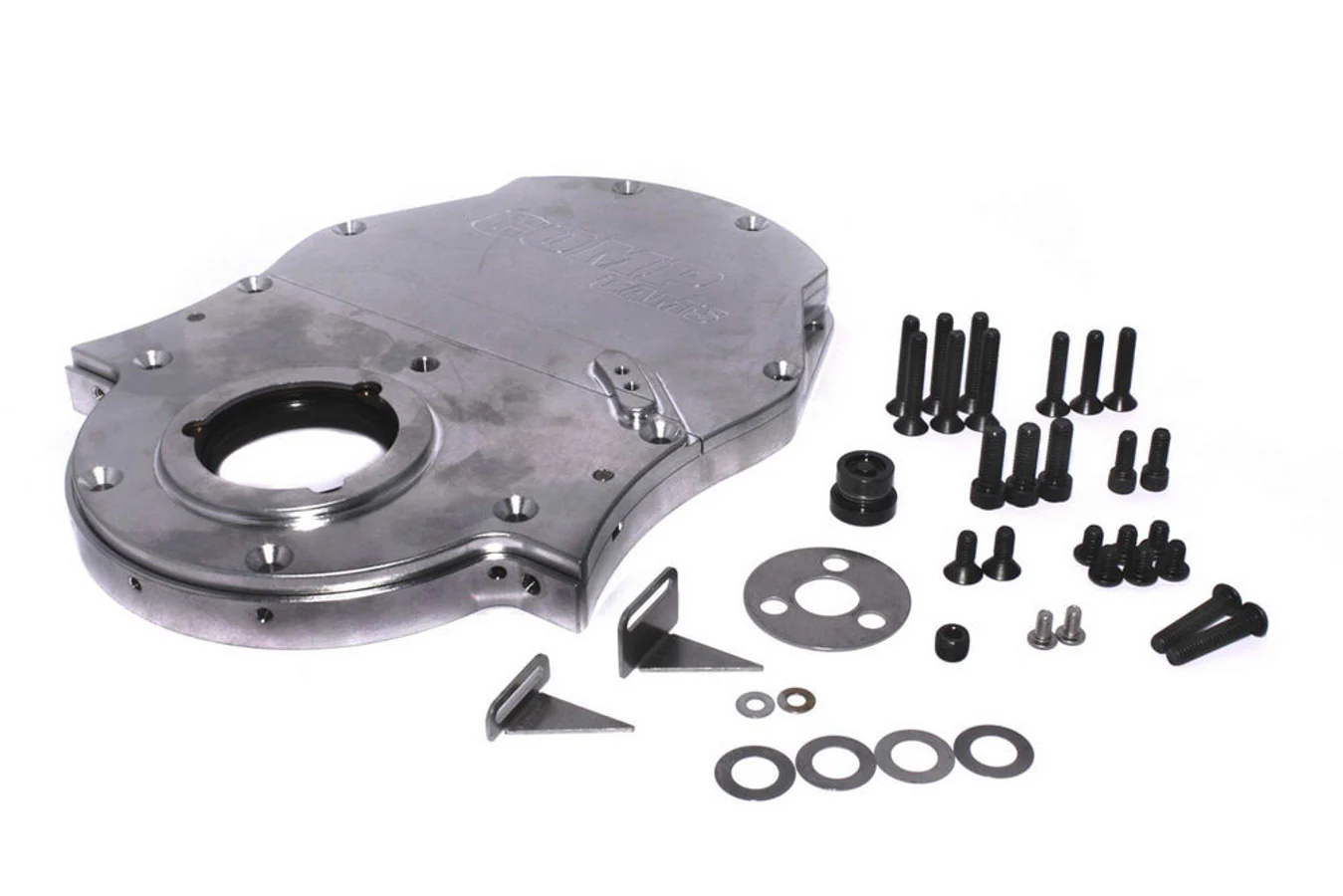 Comp Cams 312 BBC Billet Alm. Timing Cover 3-Piece Design