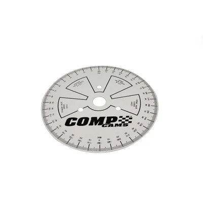 COMP Cams 4787 Degree Wheel, 7-1/2 in Diameter, Steel, White, Each