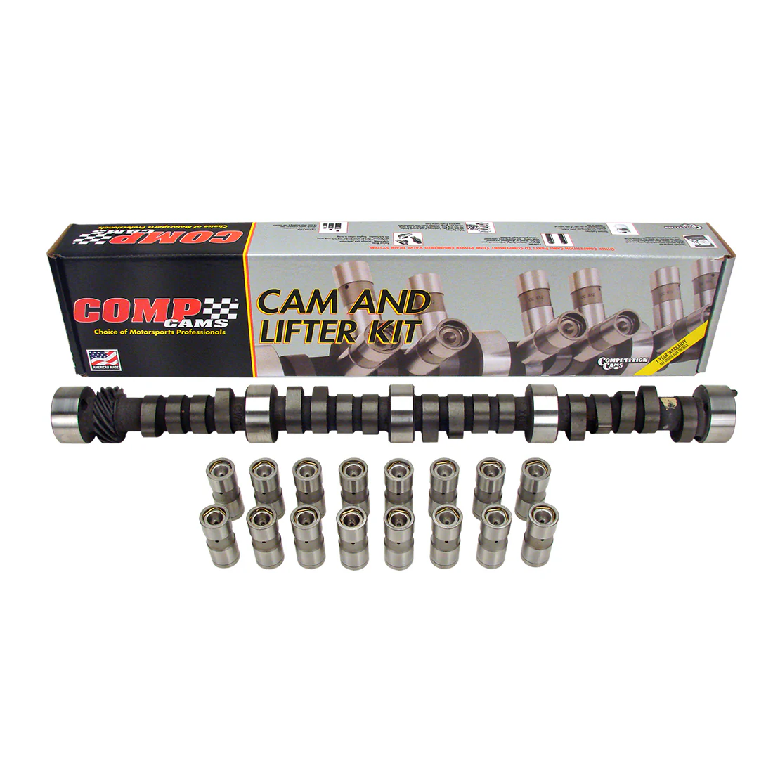 Comp Cams CL12-262-4 SBC Xtreme Energy Computer Controlled Hydraulic Flat Tappet Camshaft and Lifter Kit