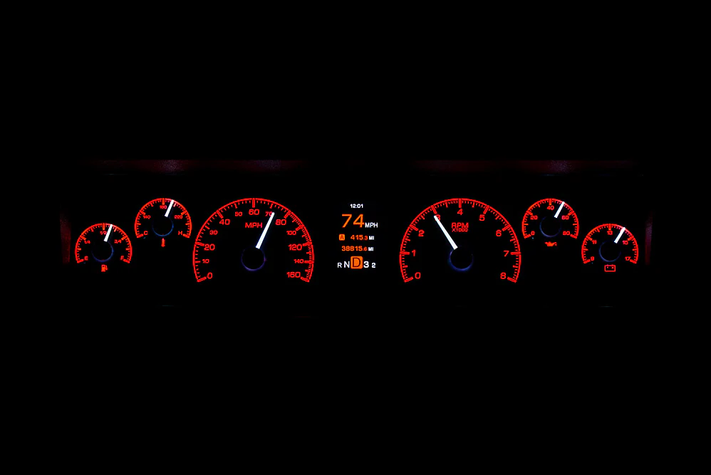 Dakota Digital HDX-77C-CAP-K HDX Gauge Kit, 1977-90 Chevy Caprice/Impala - Image 5