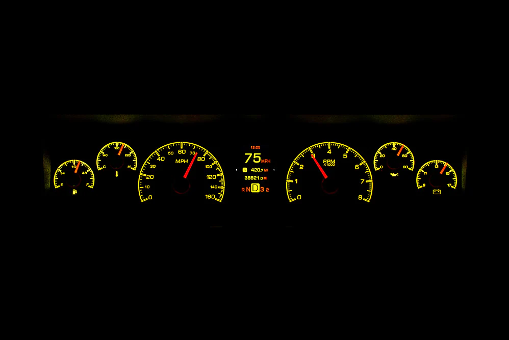 Dakota Digital HDX-77C-CAP-K HDX Gauge Kit, 1977-90 Chevy Caprice/Impala - Image 7