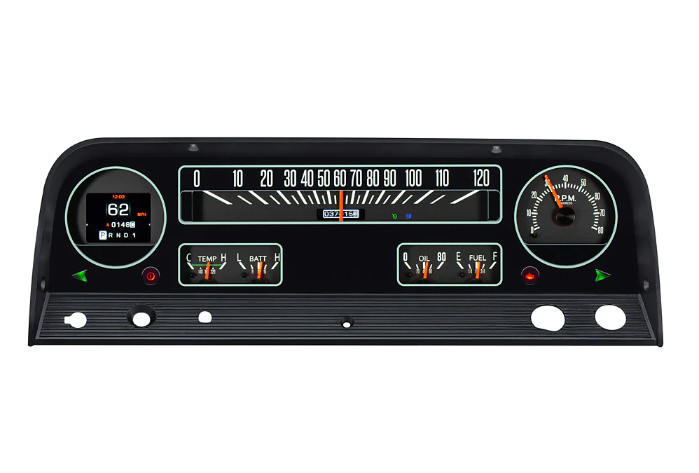 Dakota Digital RTX-64C-PU-X RTX Gauge Kit, 1964-66 Chevy Pickup