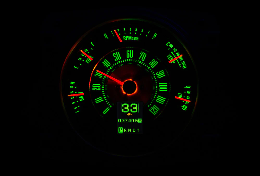Dakota Digital RTX-66F-BRO-X RTX Gauge Kit, 1966-77 Ford Bronco / 1961-66 Pickup - Image 3