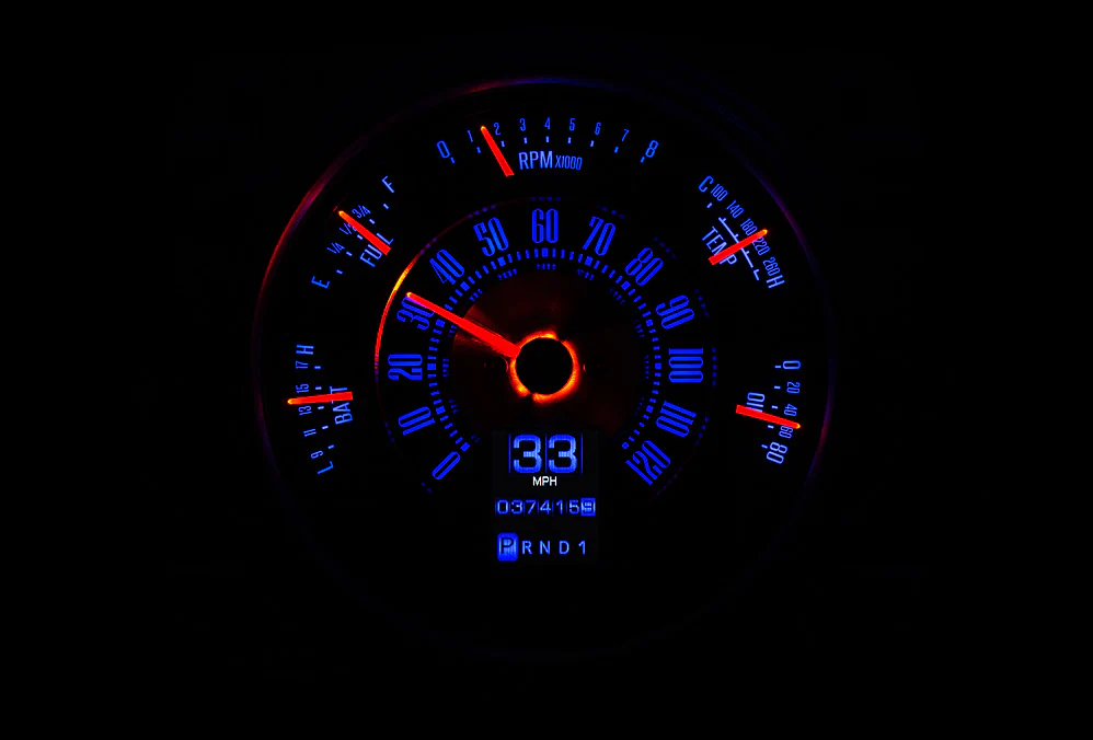 Dakota Digital RTX-66F-BRO-X RTX Gauge Kit, 1966-77 Ford Bronco / 1961-66 Pickup - Image 5
