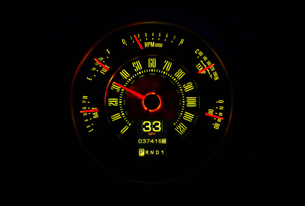 Dakota Digital RTX-66F-BRO-X RTX Gauge Kit, 1966-77 Ford Bronco / 1961-66 Pickup - Image 6
