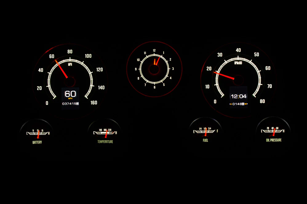 Dakota Digital RTX-67C-PU-X RTX Gauge Kit, 1967-72 Chevy GMC Pickup - Image 2