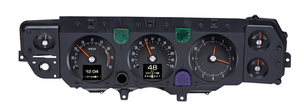 Dakota Digital RTX-70C-CVL-X RTX Gauge Kit, 1970-72 Chevy Chevelle SS/Monte Carlo/El Camino