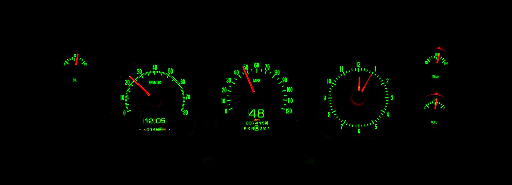 Dakota Digital RTX-70C-CVL-X RTX Gauge Kit, 1970-72 Chevy Chevelle SS/Monte Carlo/El Camino - Image 3