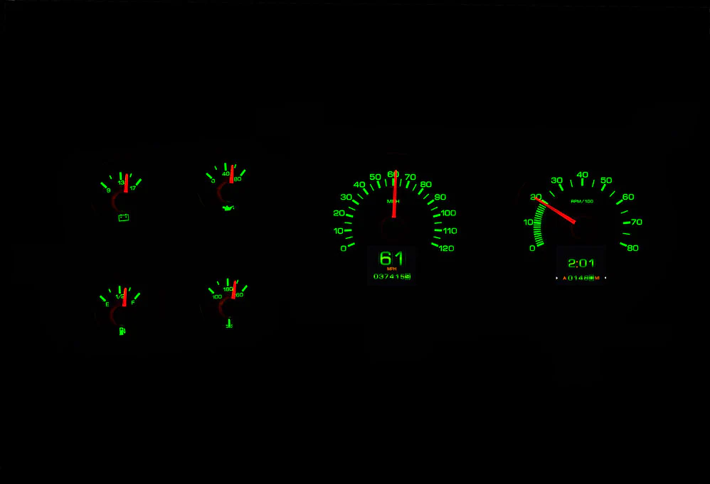 Dakota Digital RTX-79C-PU-X RTX Gauge Kit, 1979-91 Chevy GMC Pickup / Fullsize SUV - Image 3