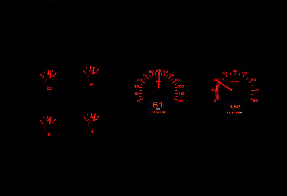 Dakota Digital RTX-79C-PU-X RTX Gauge Kit, 1979-91 Chevy GMC Pickup / Fullsize SUV - Image 4
