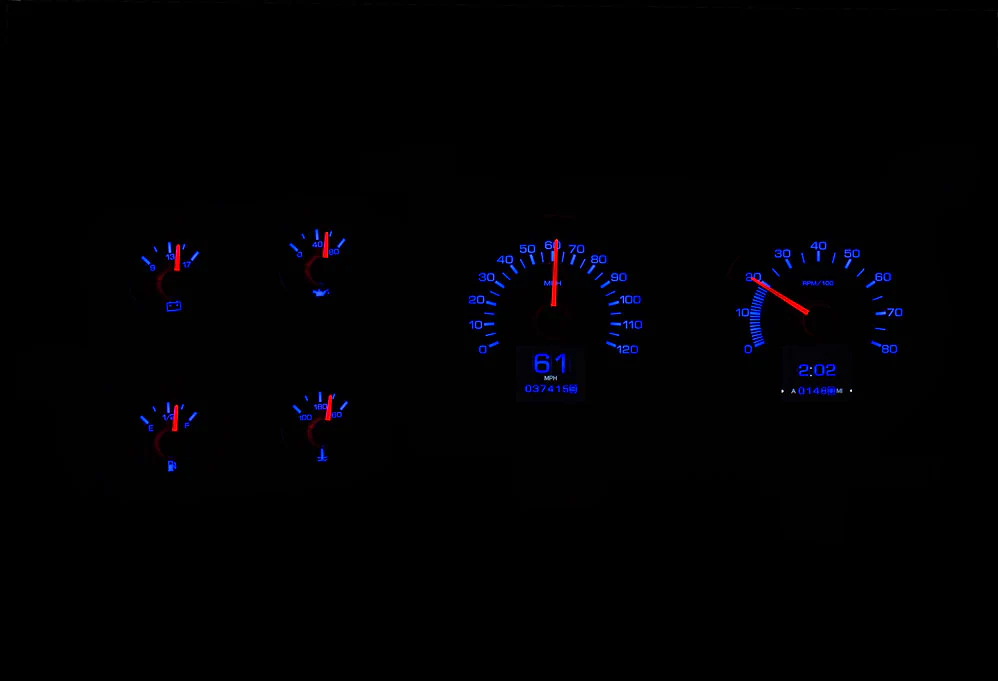 Dakota Digital RTX-79C-PU-X RTX Gauge Kit, 1979-91 Chevy GMC Pickup / Fullsize SUV - Image 5
