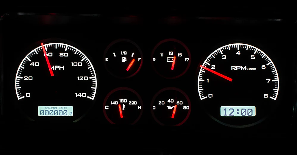 Dakota Digital VHX-78C-MC-K-W VHX Gauge Kit, 1978-88 Chevy Monte Carlo, 78-87 El Camino, Malibu - Image 2