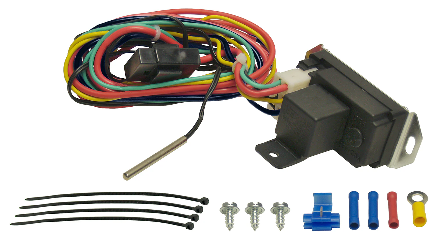 Derale 16759 Adjustable Fan Control Thermostat Push-In - Image 2