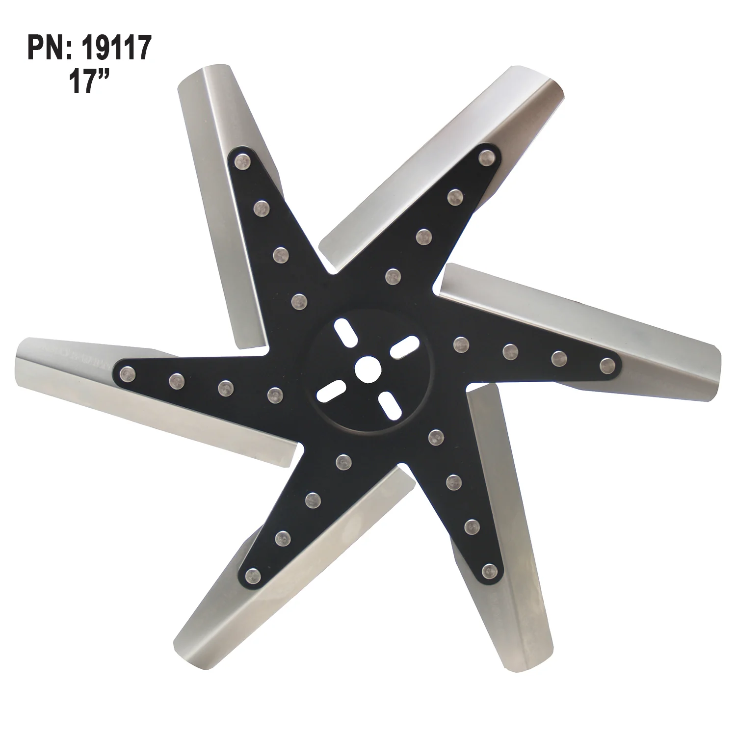 Derale 19117 17in Stainless Fan - Image 2