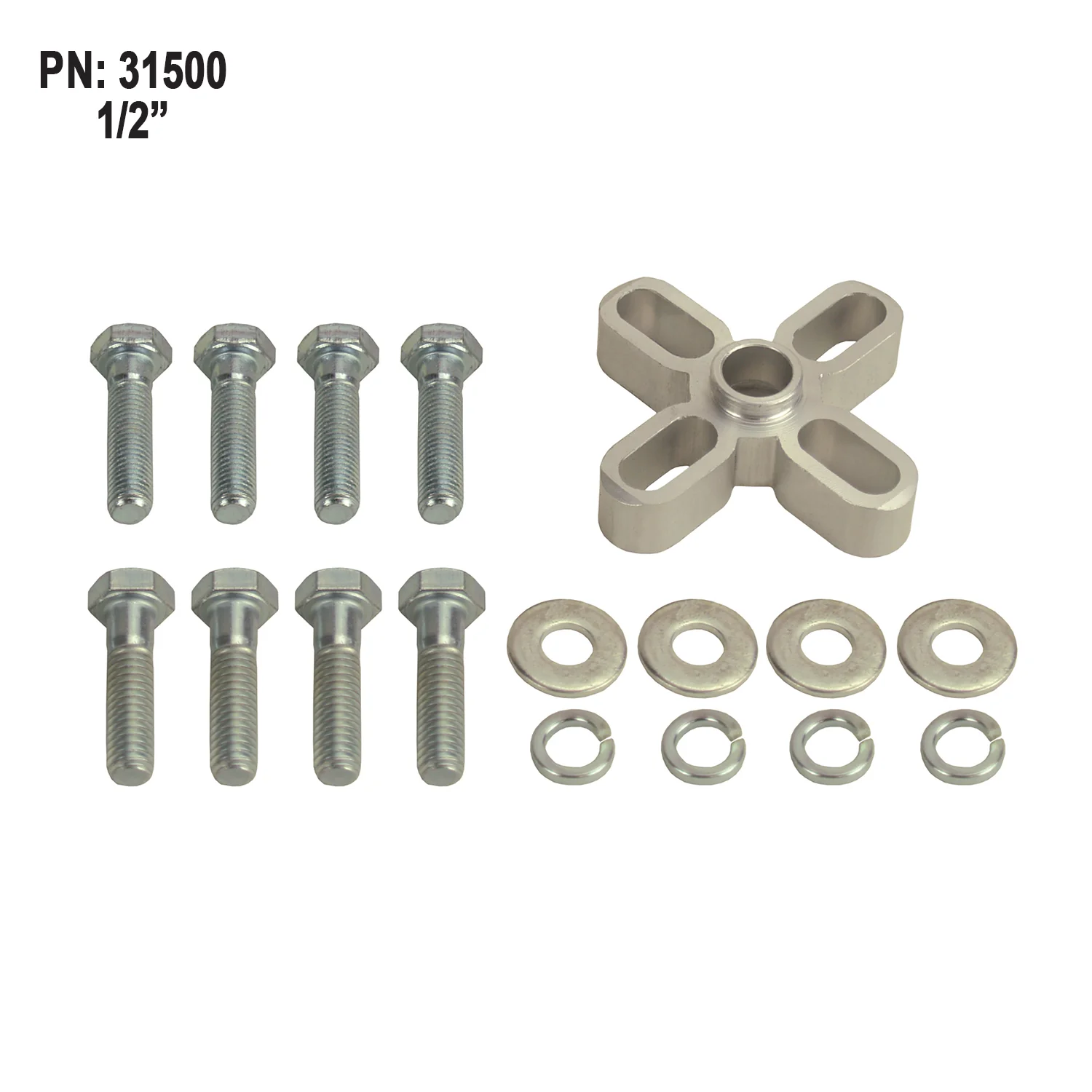 Derale 31500 1/2in Fan Spacer Kit - Image 2
