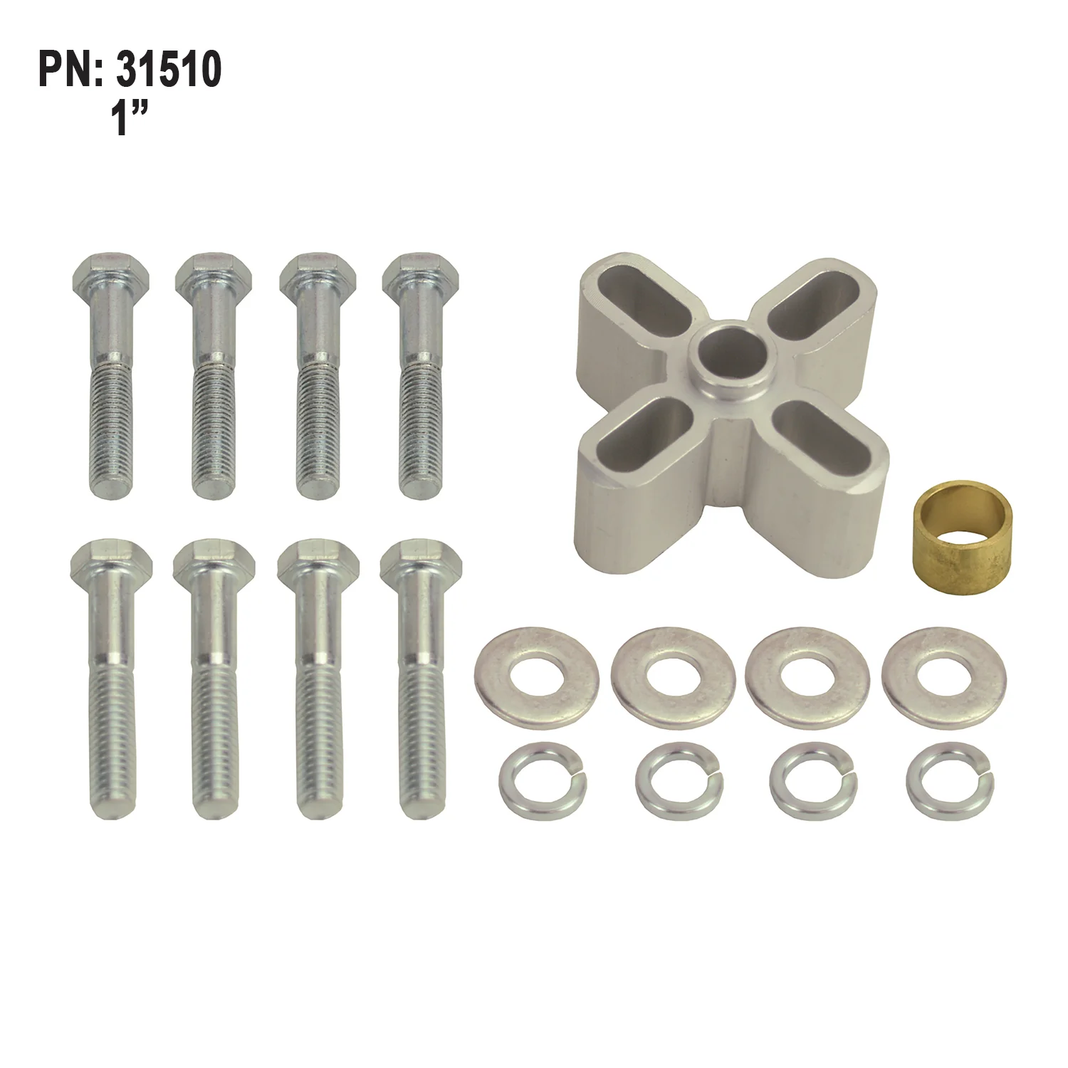Derale 31510 1in Fan Spacer Kit - Image 2
