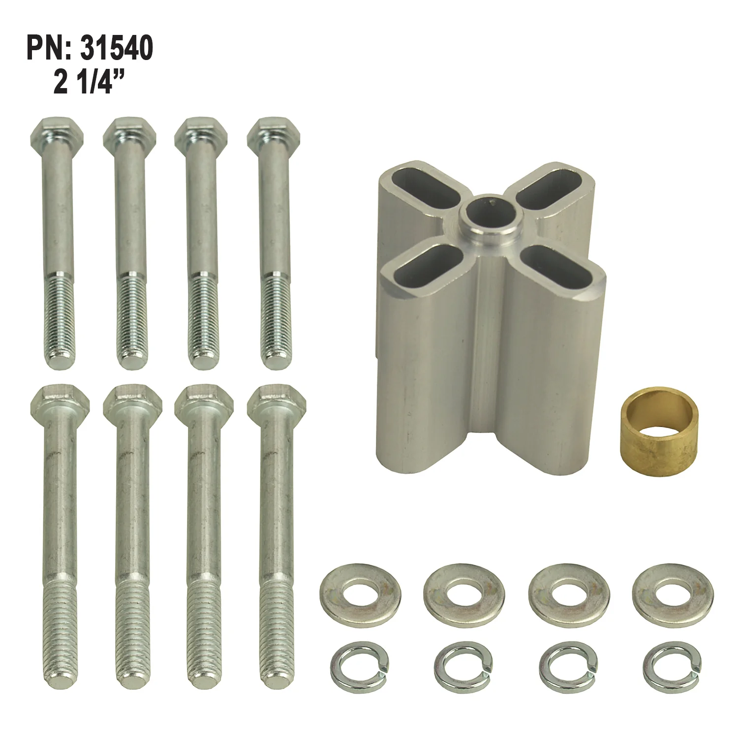 Derale 31540 2-1/4in Fan Spacer Kit - Image 2