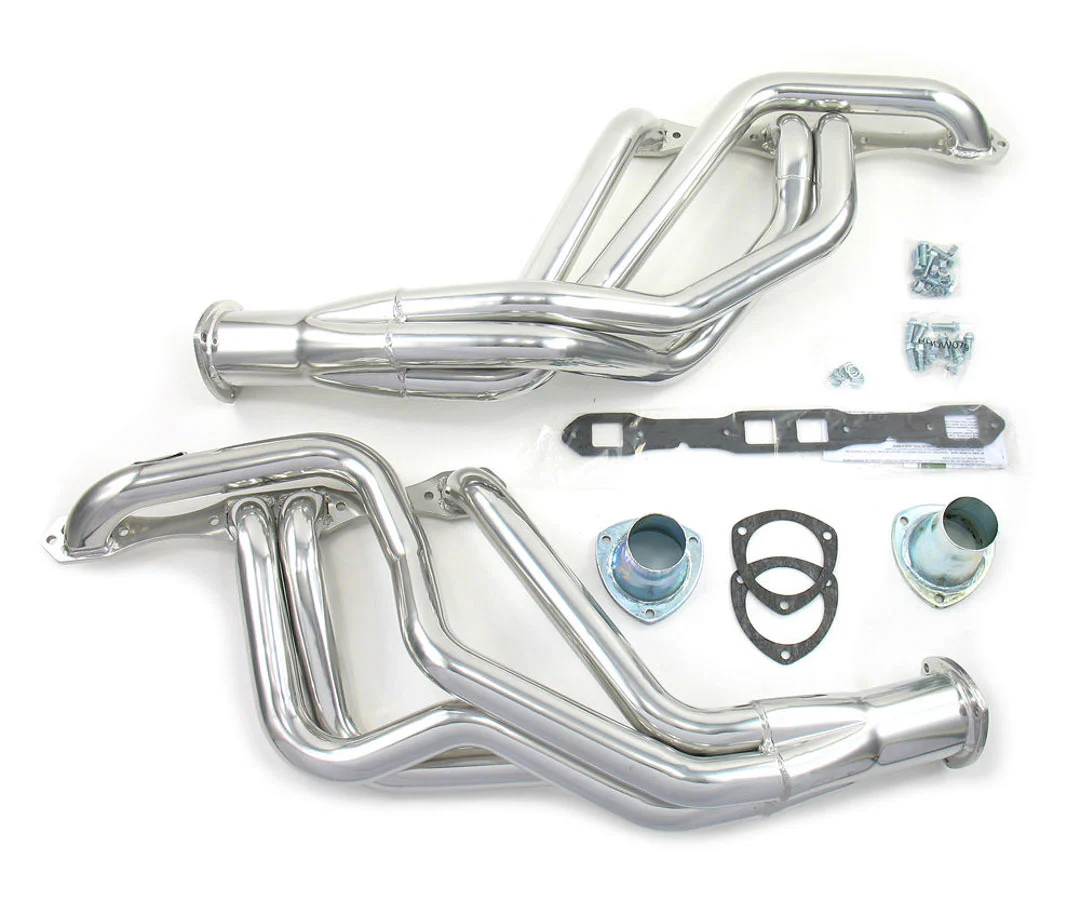 Dougs Headers D452 62-74 Various 426/440 Long Tube Slvr Ctd