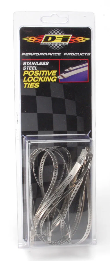 DEI 10208 Positive Locking Ties 7mm x 9in 8-pk