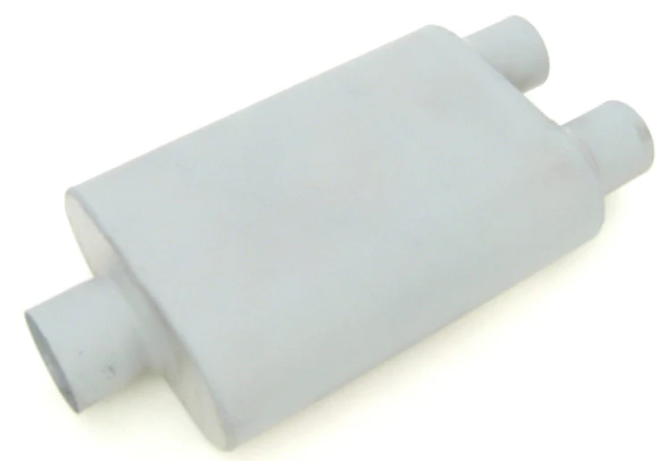 Dynomax 17661 Dual Chamber Muffler 3in Center/2.5in Dual Ou