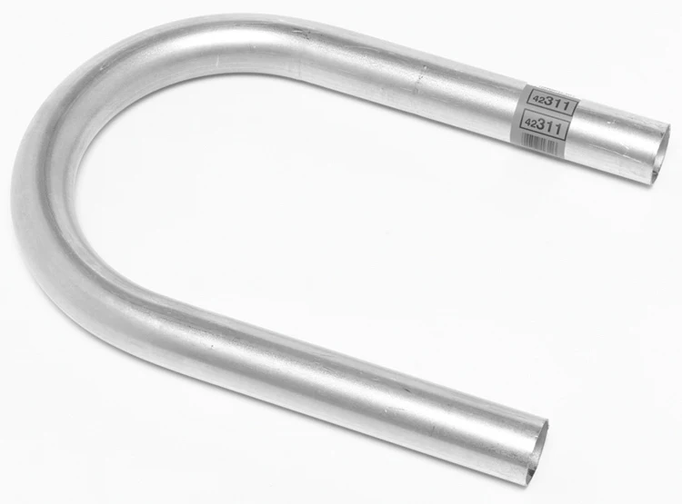 Dynomax 42311 2in Aluminized U-Bend Pipe 6in Radius 16 Gauge