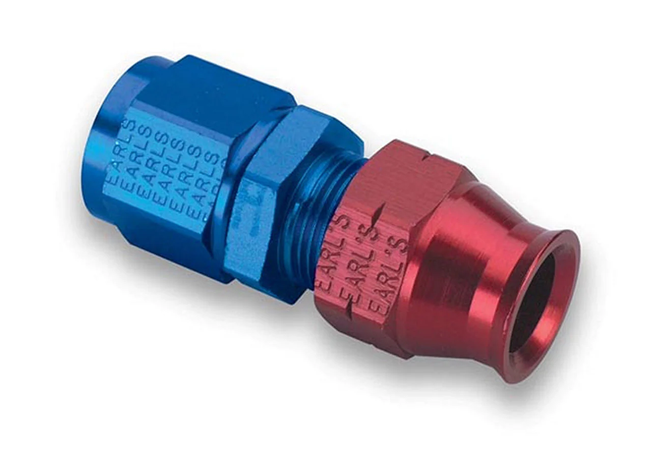 Earls 165108ERL Alum Tube Adpt -8 Fem To 1/2in Tube