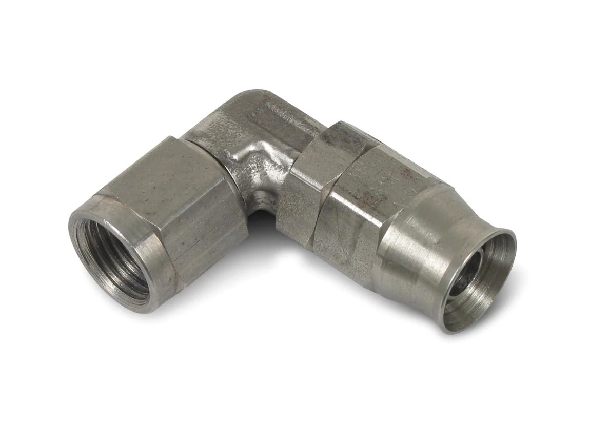 Earls 609093ERL #3 SS 90 Deg TFE Hose End