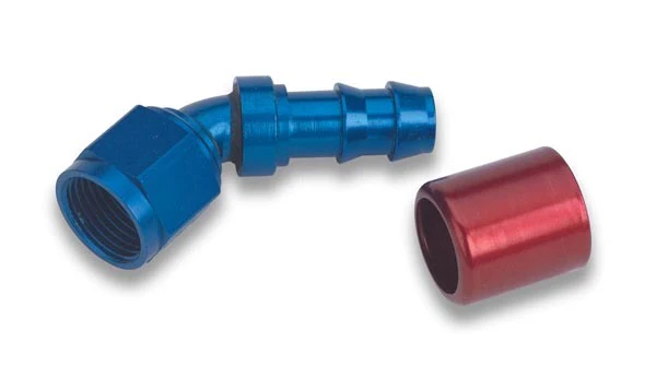 Earl's 704667ERL -6 Super Stock Hose End 45 Degree