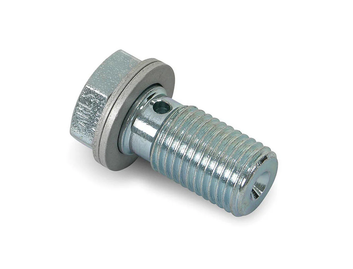 Earl’s 977503ERL 3/8-24 Steel Banjo Bolt Brake Fitting