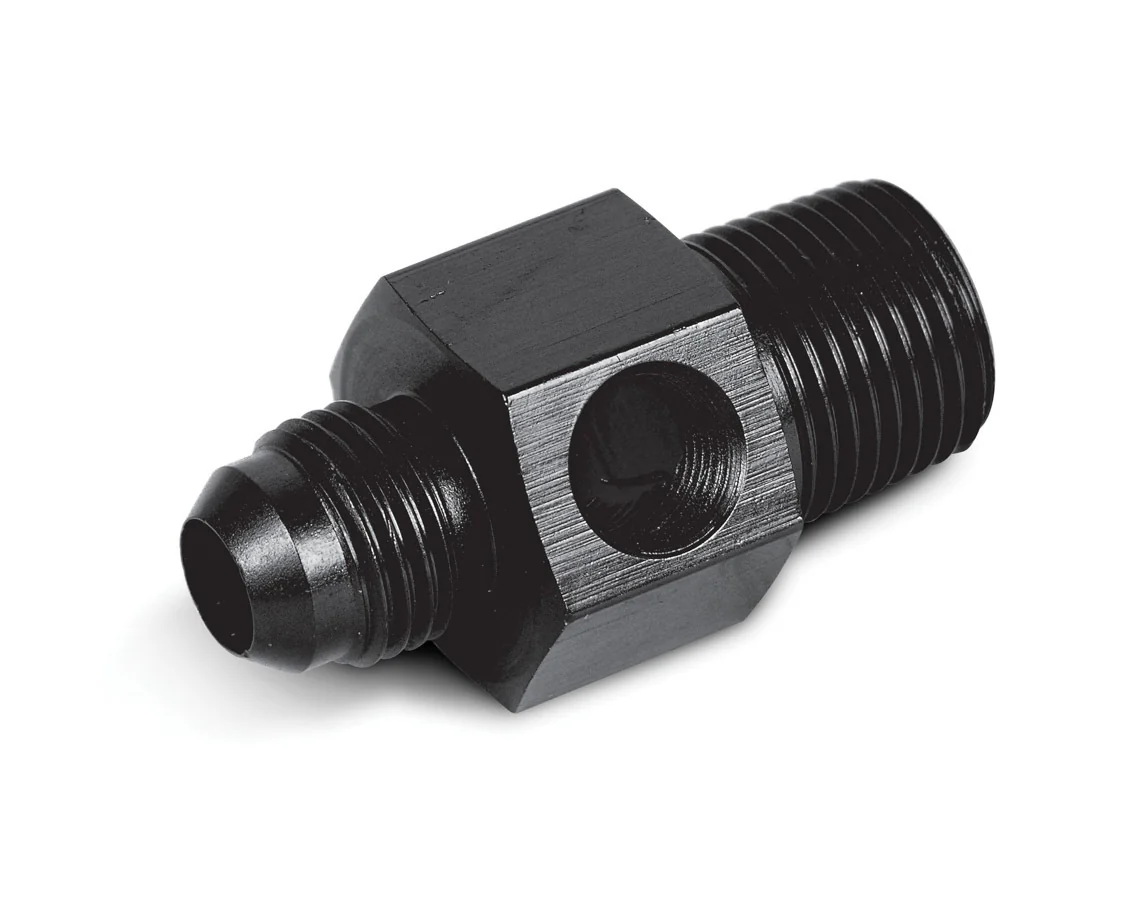Earls AT100194ERL #6 Ano-Tuff Fuel Press. Gauge Adapter Fitting