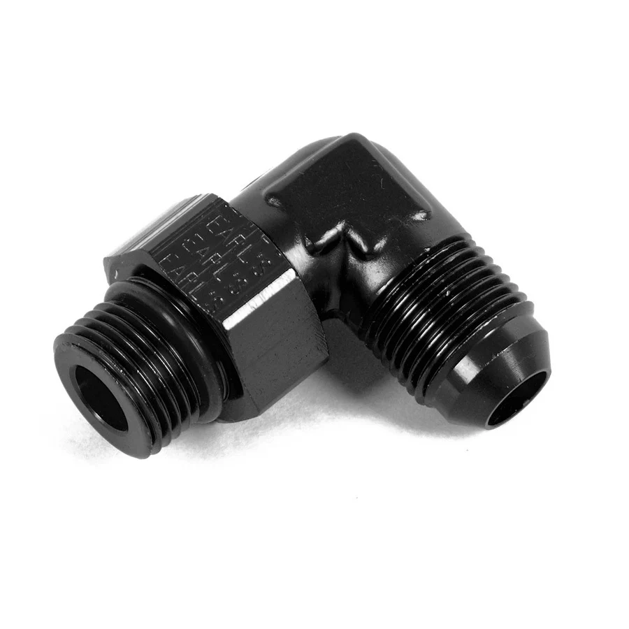 Earls AT949010ERL #10 Male to Male Swivel Fitting 7/8-14 90 Degree