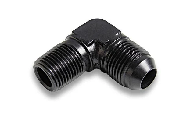 Earls AT982212ERL #12 Male to 3/4in NPT 90 Deg Ano-Tuff Adapter