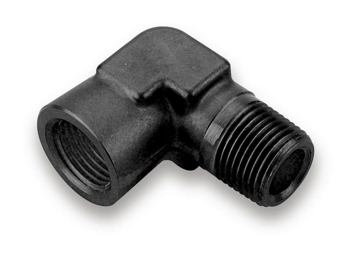 Earls AT991401ERL 1/8in NPT 90 Degree Adapter Fitting Ano-Tuff