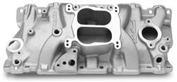 Edelbrock 3706 SBC Performer Intake Manifold - '87-'95 Cast Iron Cylinder Heads
