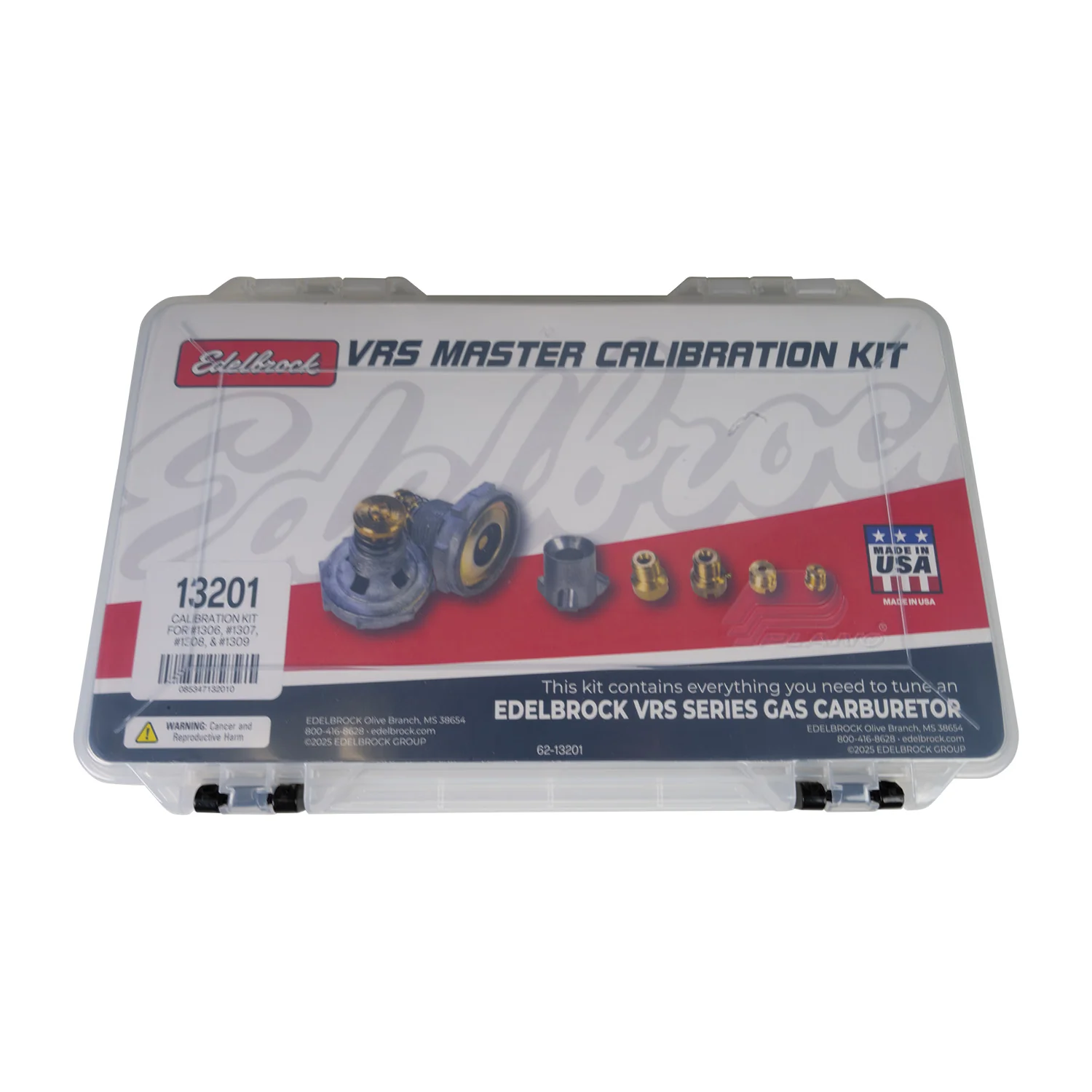 Edelbrock 13201 VRS-4150 Gas Carburetor Master Calibration Kit - Image 2