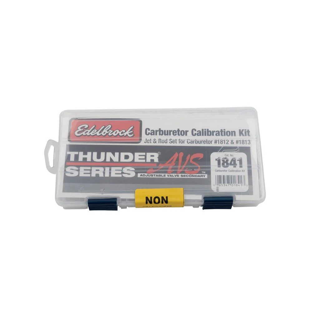 Edelbrock 1841 Calibration Kit for Thunder Series AVS Carbs