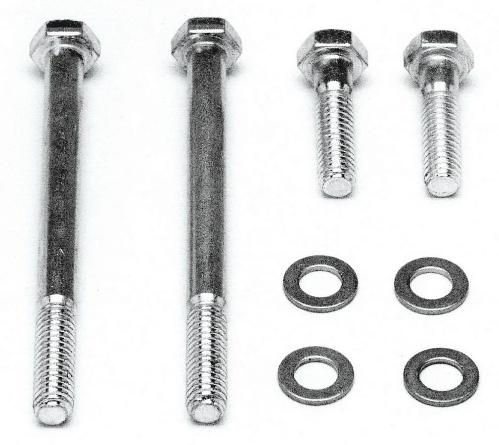 Edelbrock 1925 Carburetor Studs, 5/16 in. -18 & -24 x 1.400 & 4.400 in. Long, Steel