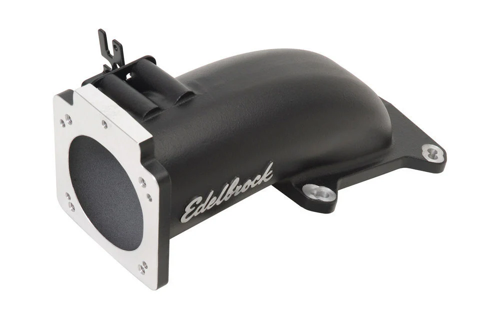 Edelbrock 38473 90mm Ultra-Low Profile T/B Intake Elbow