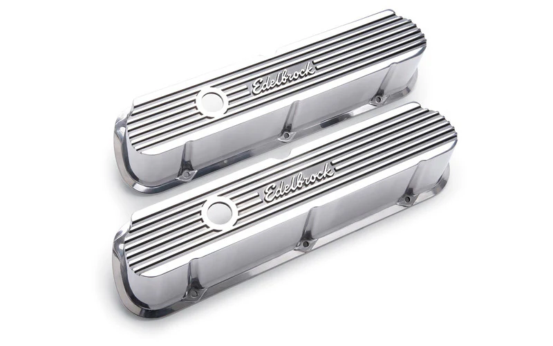 Edelbrock 4264 Valve Cover Kit Elite II Series SBF Tall