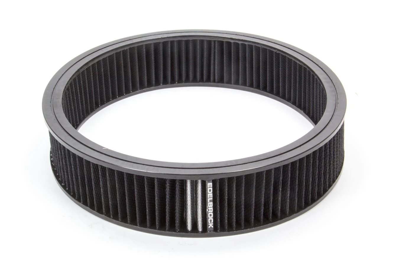 Edelbrock 43668 Air Filter Element Black 14in x 3in
