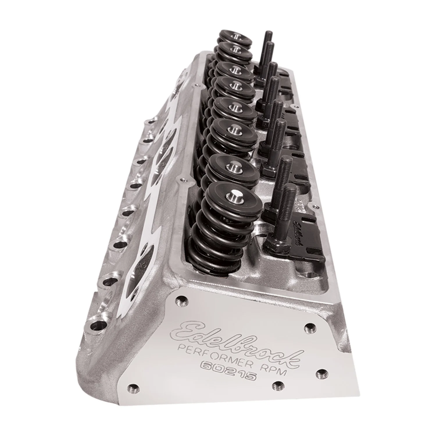 Edelbrock 60215 SBC Performer RPM Cylinder Head Assembled - Image 4