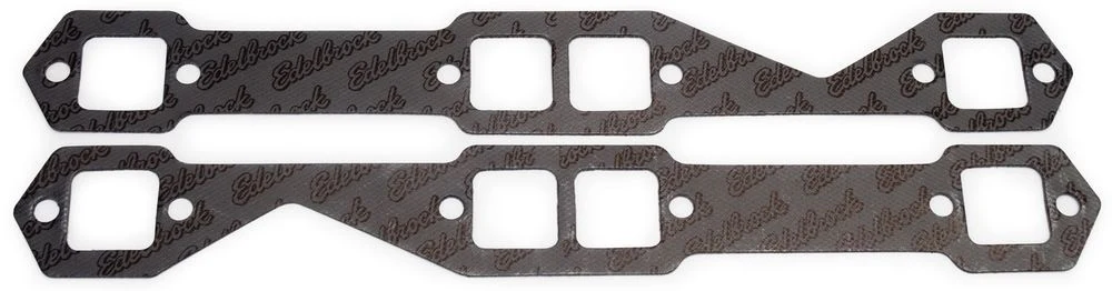 Edelbrock 7204 Exhaust Gasket Set - SBC