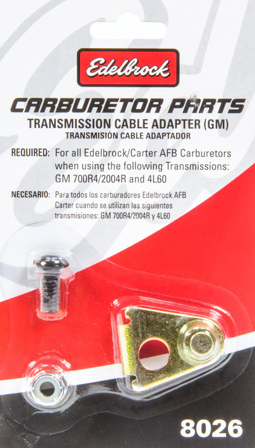 Edelbrock 8026 Bracket - 700R4 Trans Cable Adapter