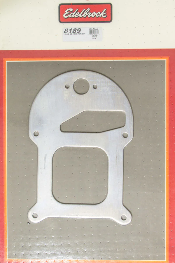 Edelbrock 8189 Single Regulator Flange Plate