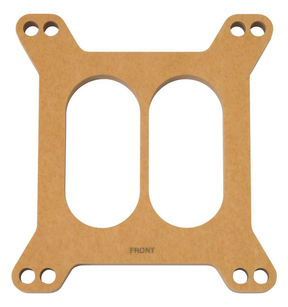 Edelbrock 8722 1/2in Carb Spacer - Wood Fiber Laminate